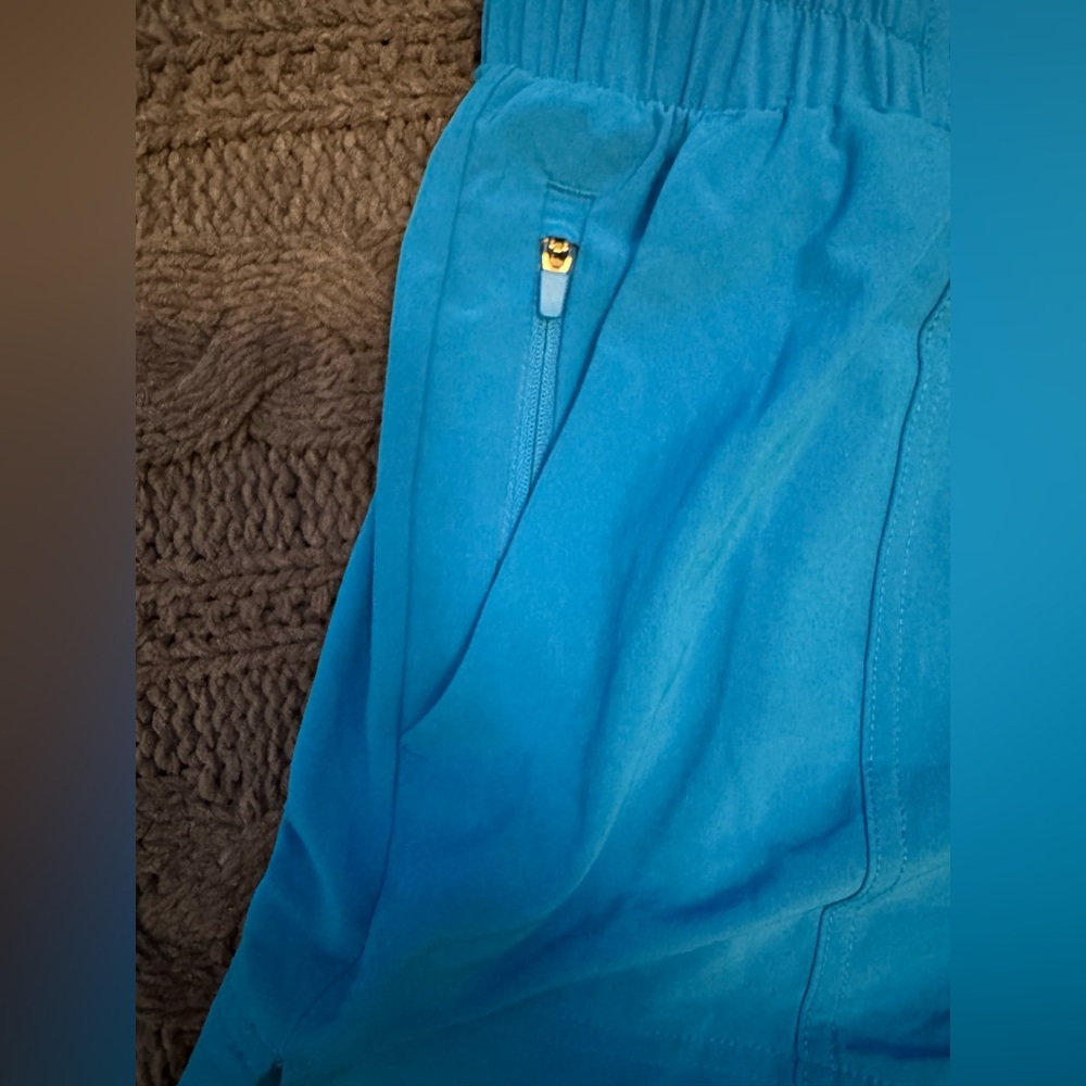 All in Motion Women's Vibrant Blue Athletic Shorts (Small) - Picture 2 of 4